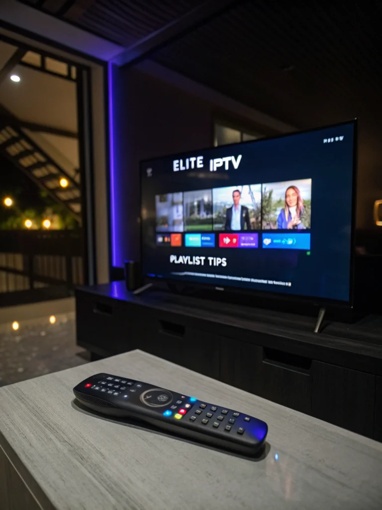 Elite IPTV playlist tips